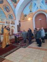 Богослужение в субботу 4-й  седмицы  Великого поста в Осиковке