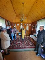Освящение Пасхальной снеди в Смаглеевке и Новомарковке