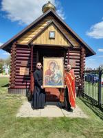 Молебен перед иконой Божией Матери «Оршанская» в Смаглеевке