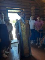 Богослужение в праздник Вознесения Господня в Касьяновке