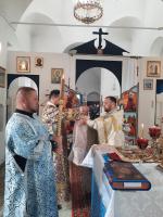 Богослужение в Неделю 7-ю по Пасхе в Зайцевке