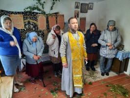 Богослужение в молитвенном доме с. Шевченково