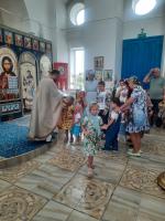 Богослужение в Неделю 4-ю по Пятидесятнице в Зайцевке