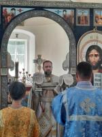 Богослужение в Неделю 6-ю по Пятидесятнице в Зайцевке