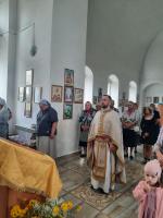Богослужение в Неделю 8-ю по Пятидесятнице в Зайцевке