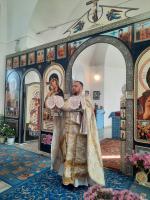 Богослужение в Неделю 20-ю по Пятидесятнице в Зайцевке