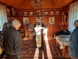 Богослужение в Неделю 21-ю по Пятидесятнице в Смаглеевке