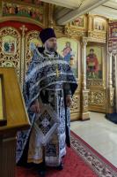 Иерей Алексий Жиляев сослужил Правящему Архиерею за Божественной литургией