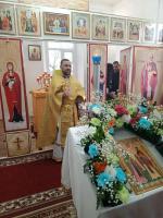 Богослужение в субботу 34-й седмицы по Пятидесятнице в Талах