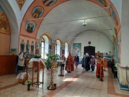 Богослужение в субботу 4-й седмицы по Пасхе в Осиковке